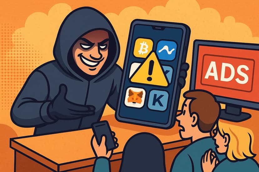 Crypto Users Targeted by Malware Hidden in Fake Apps 10 Million at Risk