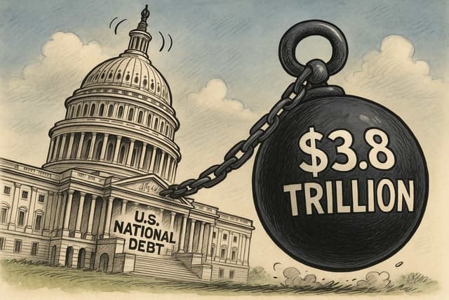 Implications of a $3.8 Trillion U.S. Debt Increase on Investment Markets (2025–2035)