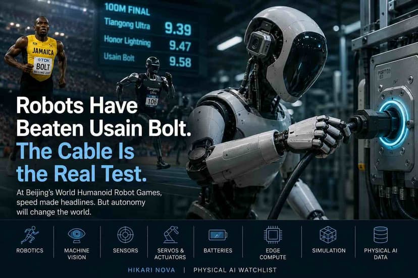 Robots Have Beaten Usain Bolt. The Cable Is the Real Test